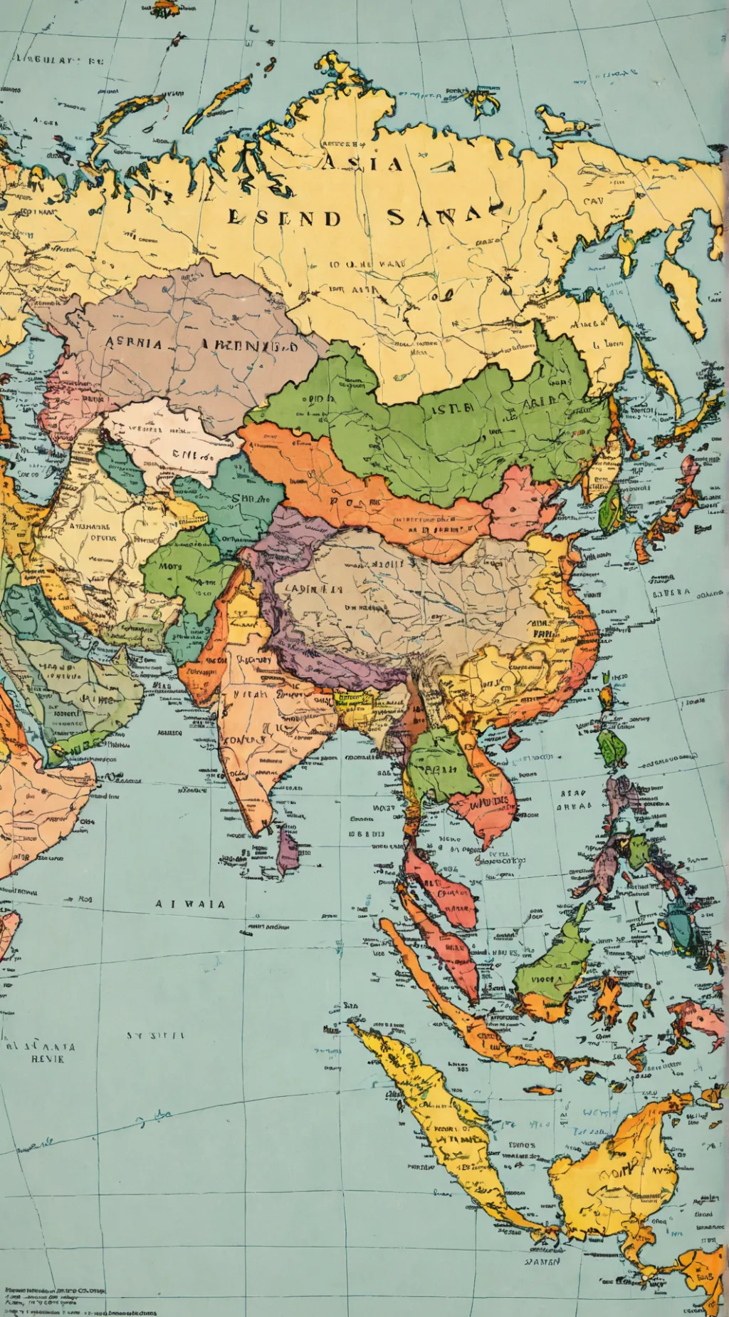 ai character: asian countrys background