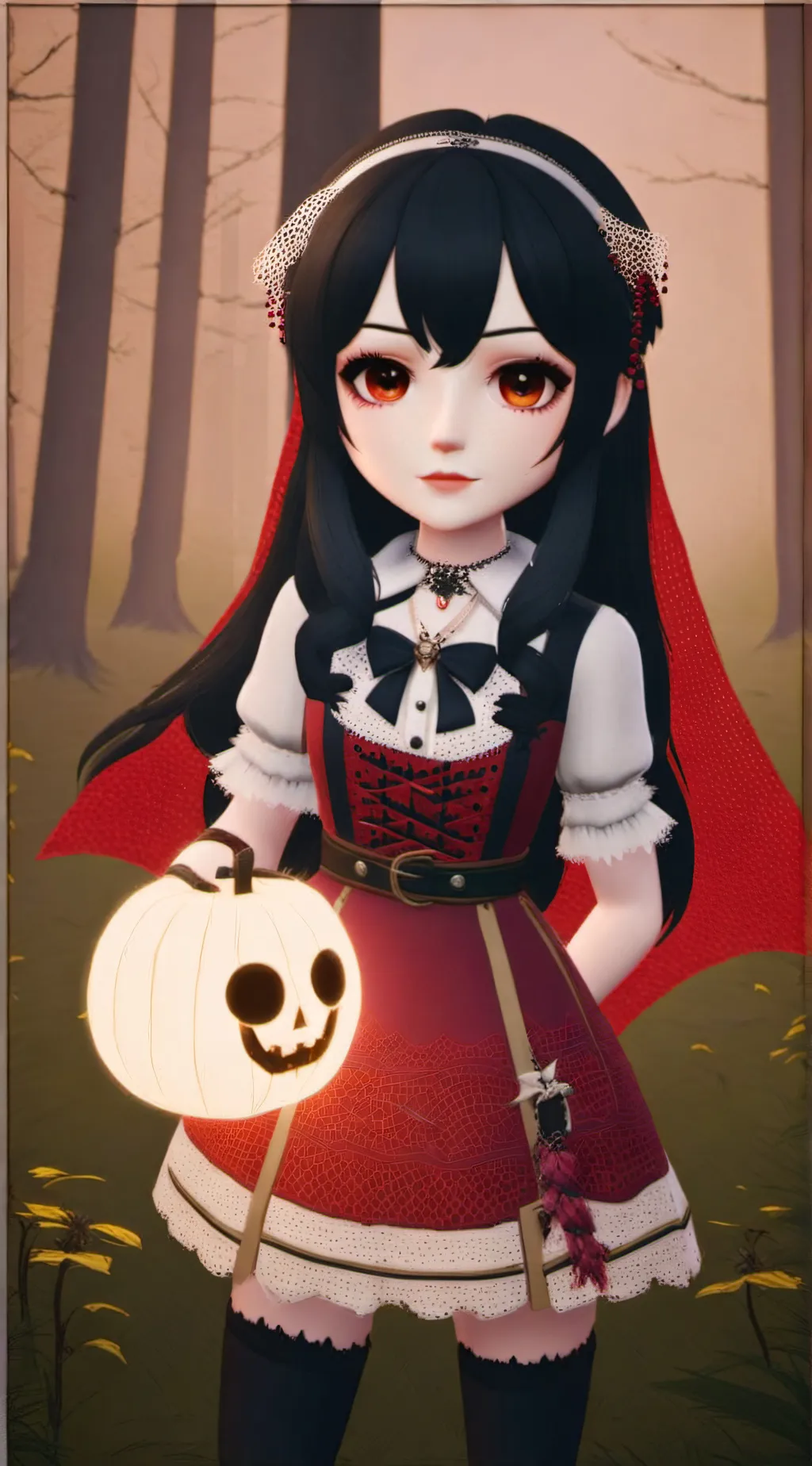 ai character: Hazy ☆ background