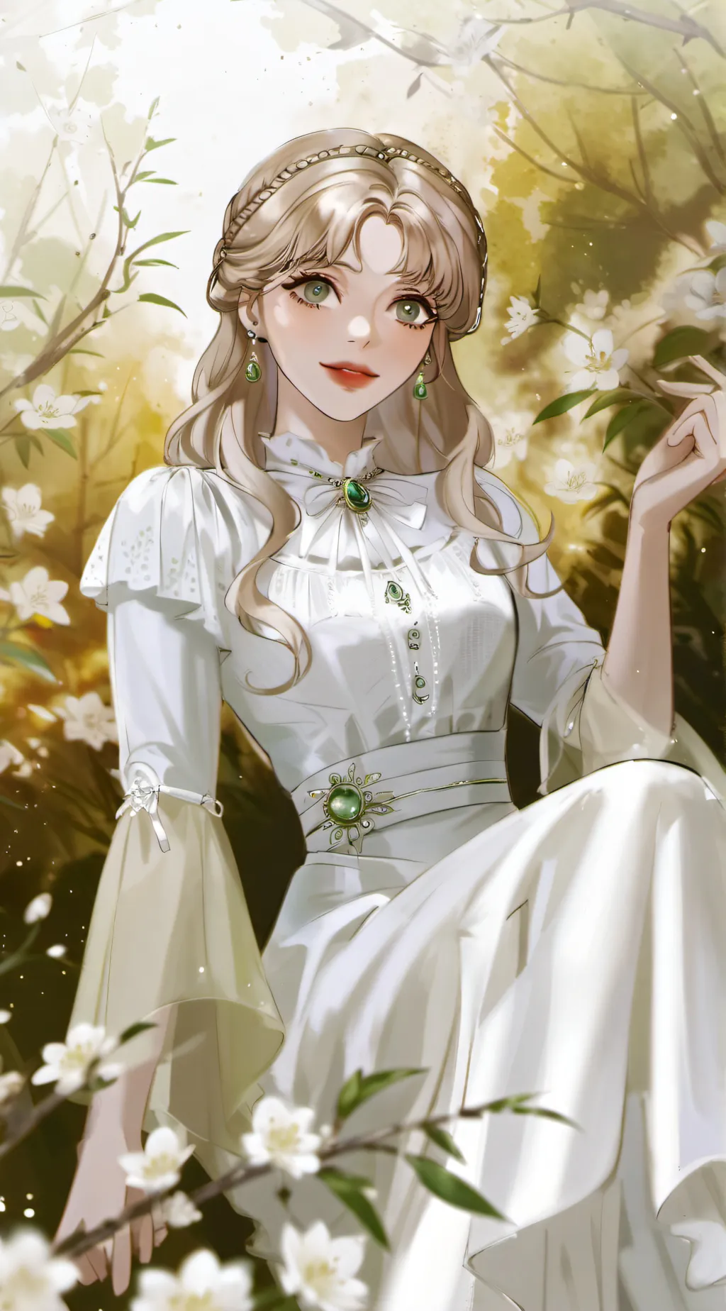 ai character: Cindy  background