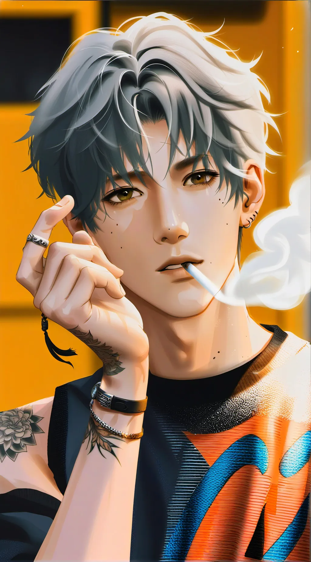 ai character: Alexzenda background