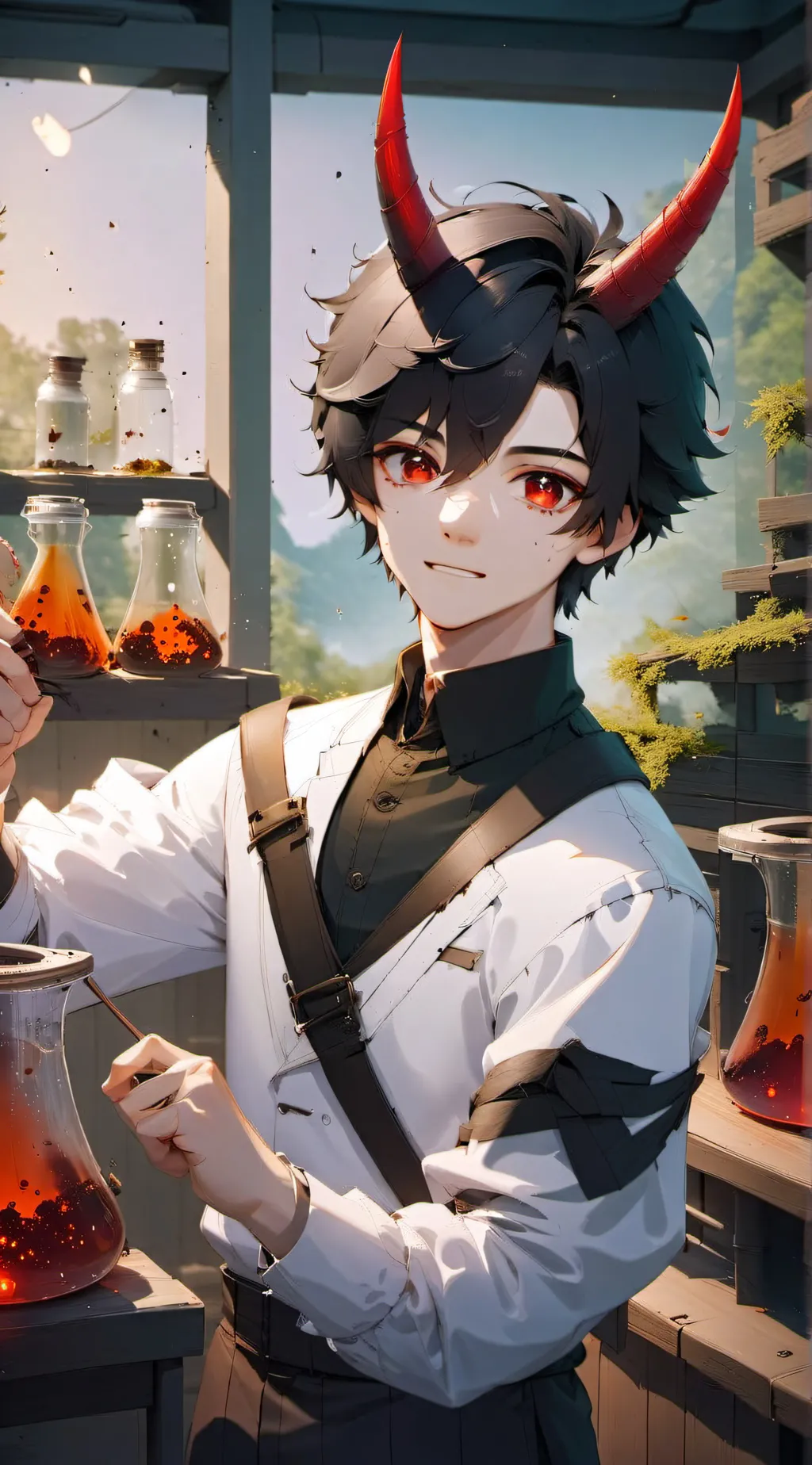 ai character: Experiment 002 background