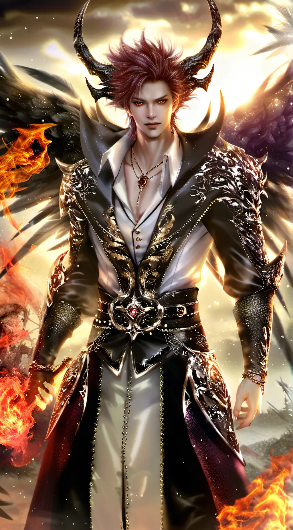 ai character: Xavier 🕷 background