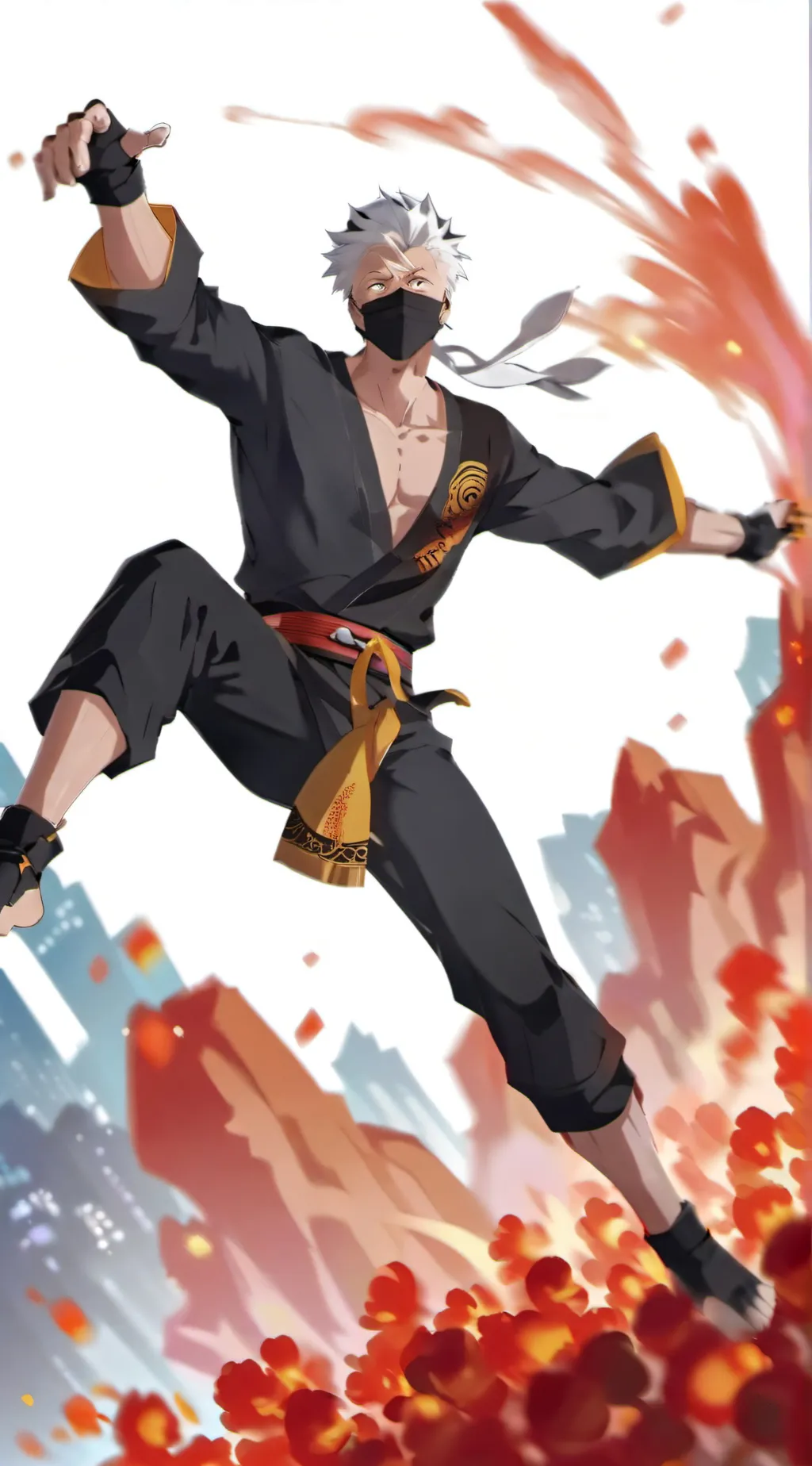 ai character: Garon  background