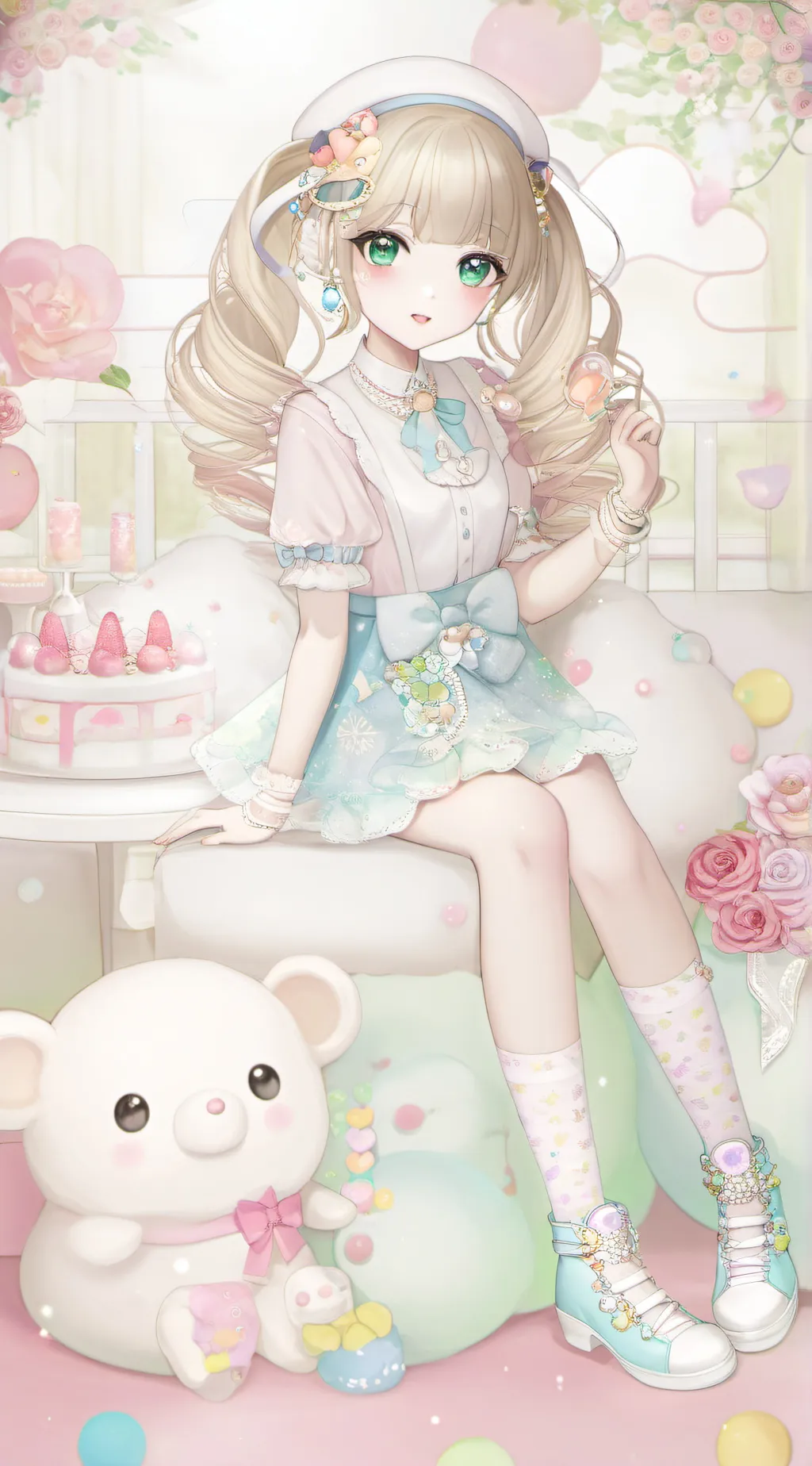 ai character: Rauwr background