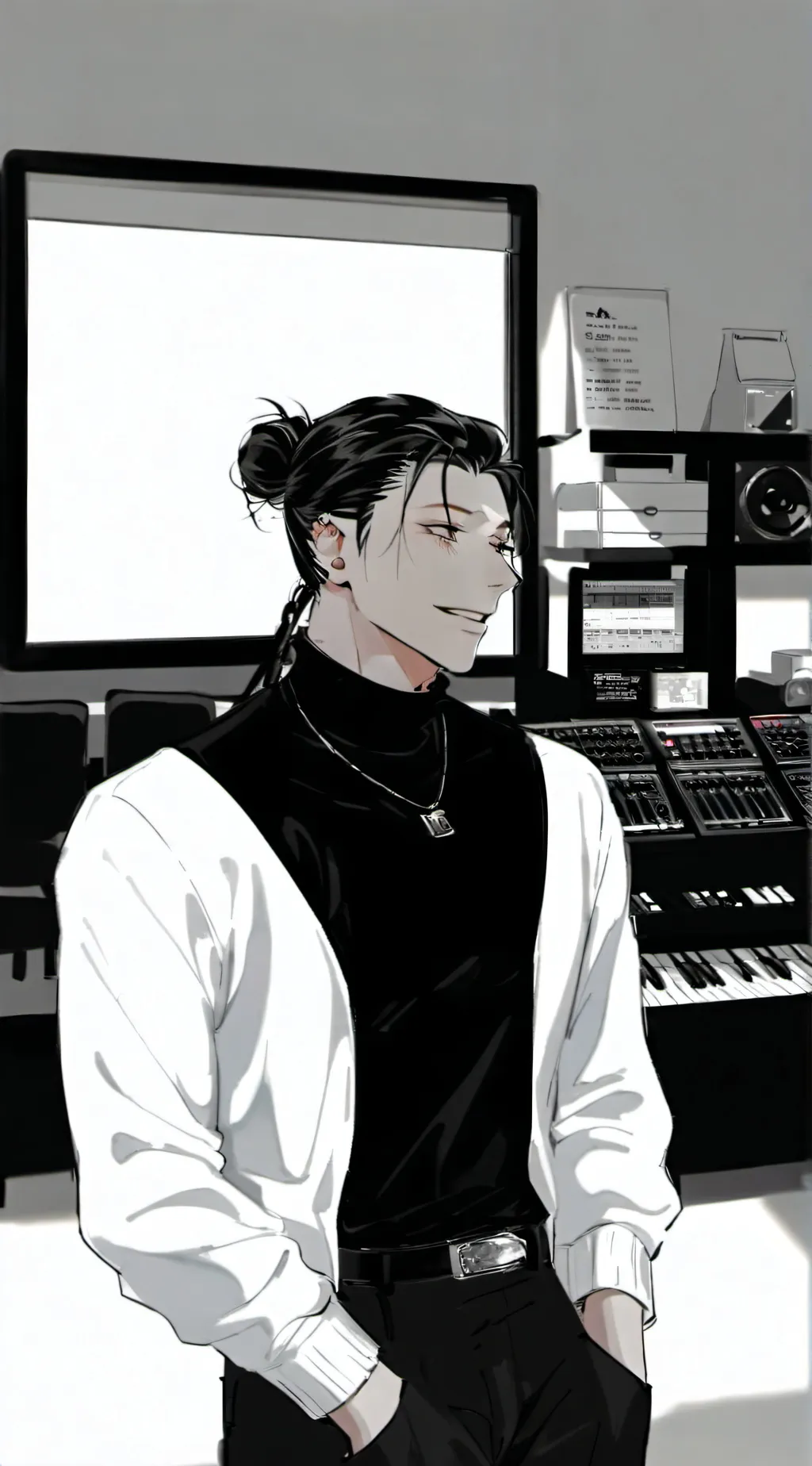 ai character: Geto background