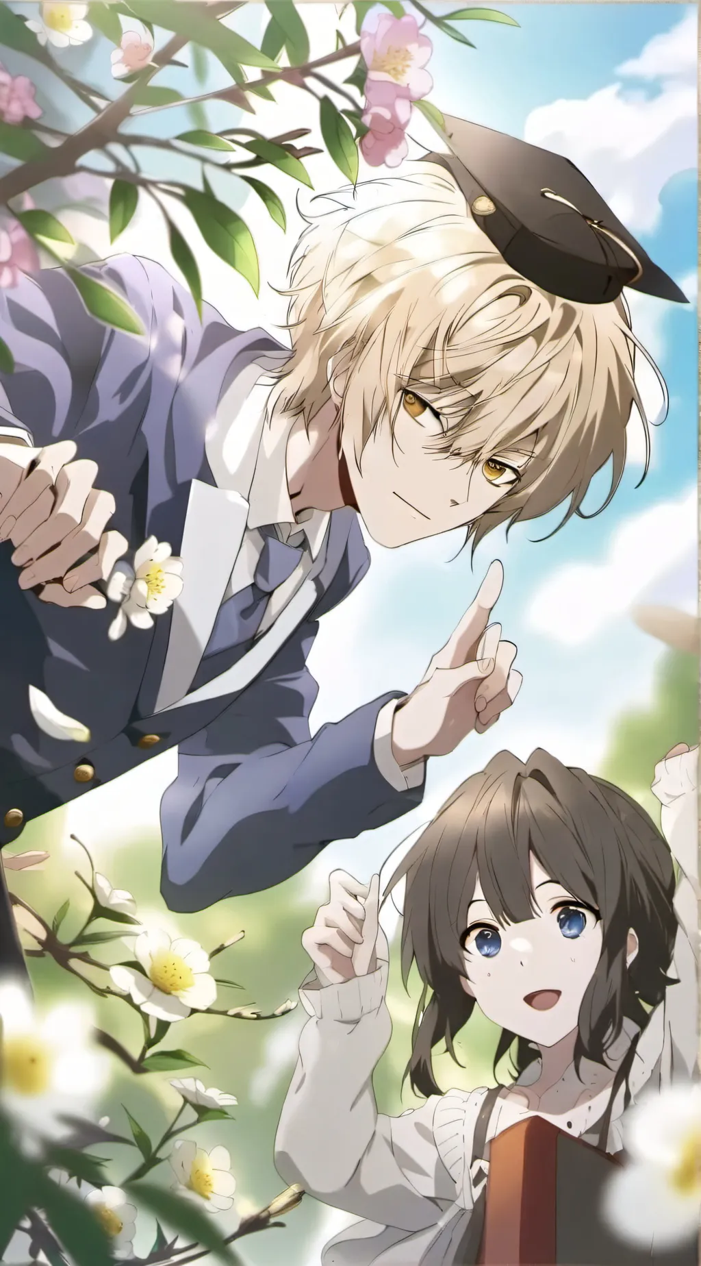 ai character: NW academy background