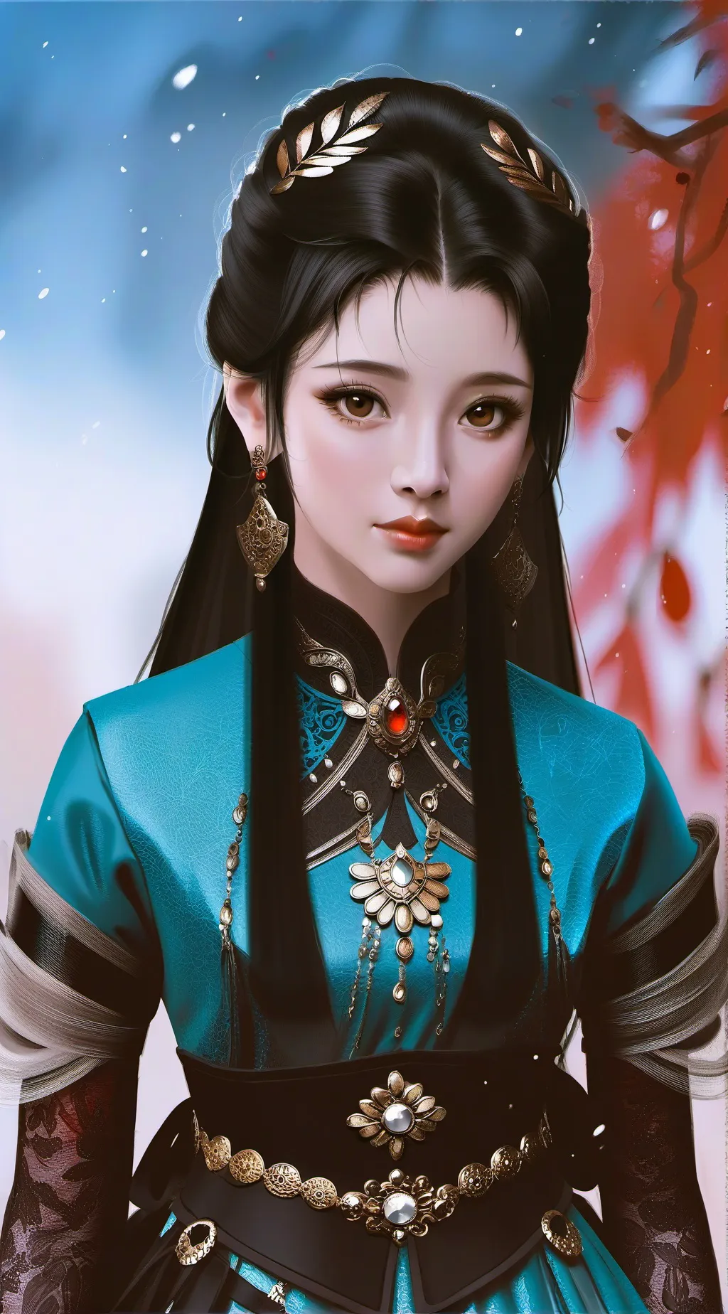 ai character: liana  background