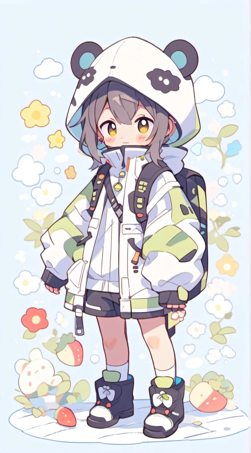 ai character: Miggy calacien background