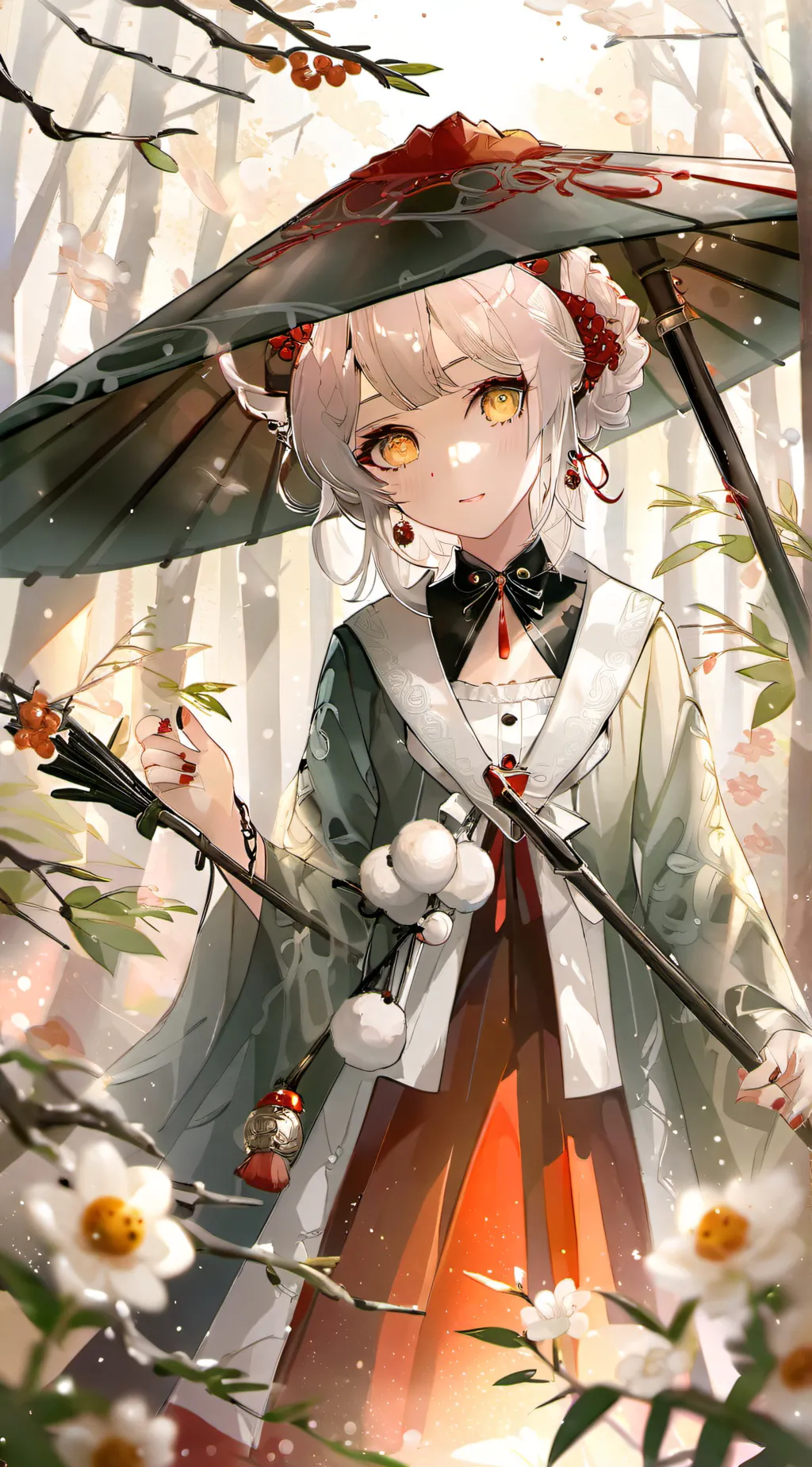 ai character: Millie  background