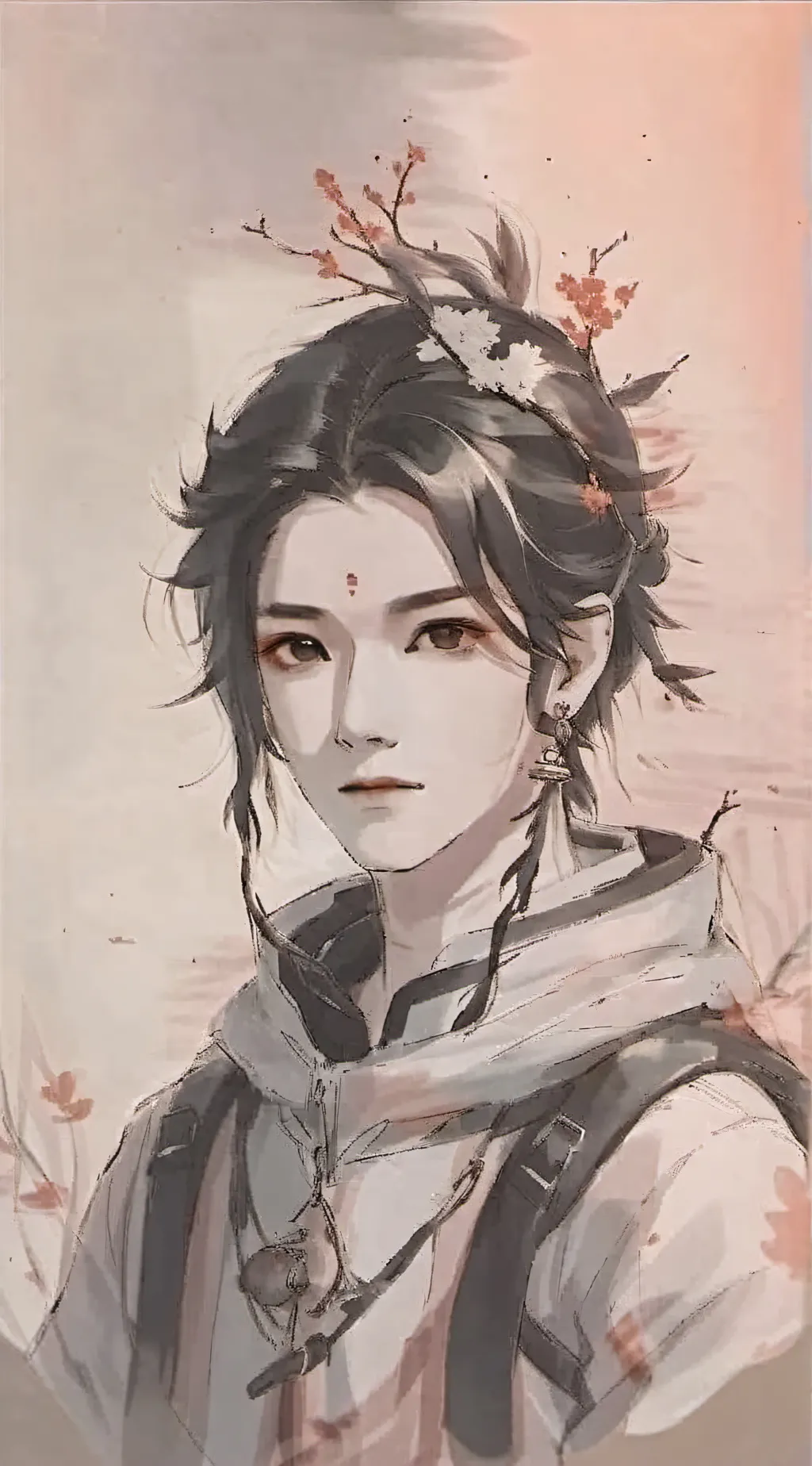 ai character: Nico Di Angelo  background