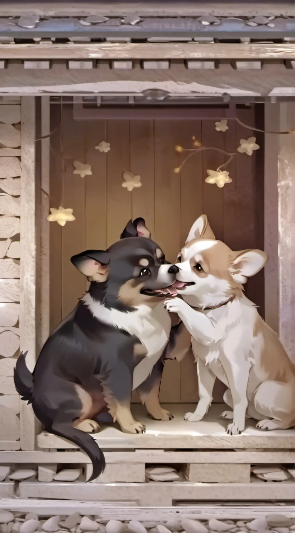 ai character: Щенята 🖕 background