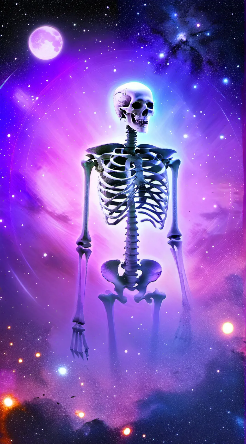 ai character: skelly boy  background