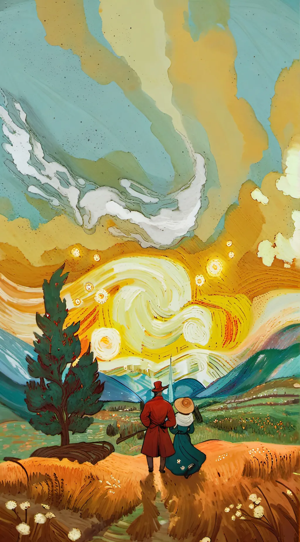 ai character: Mirror fairy￼￼ I background