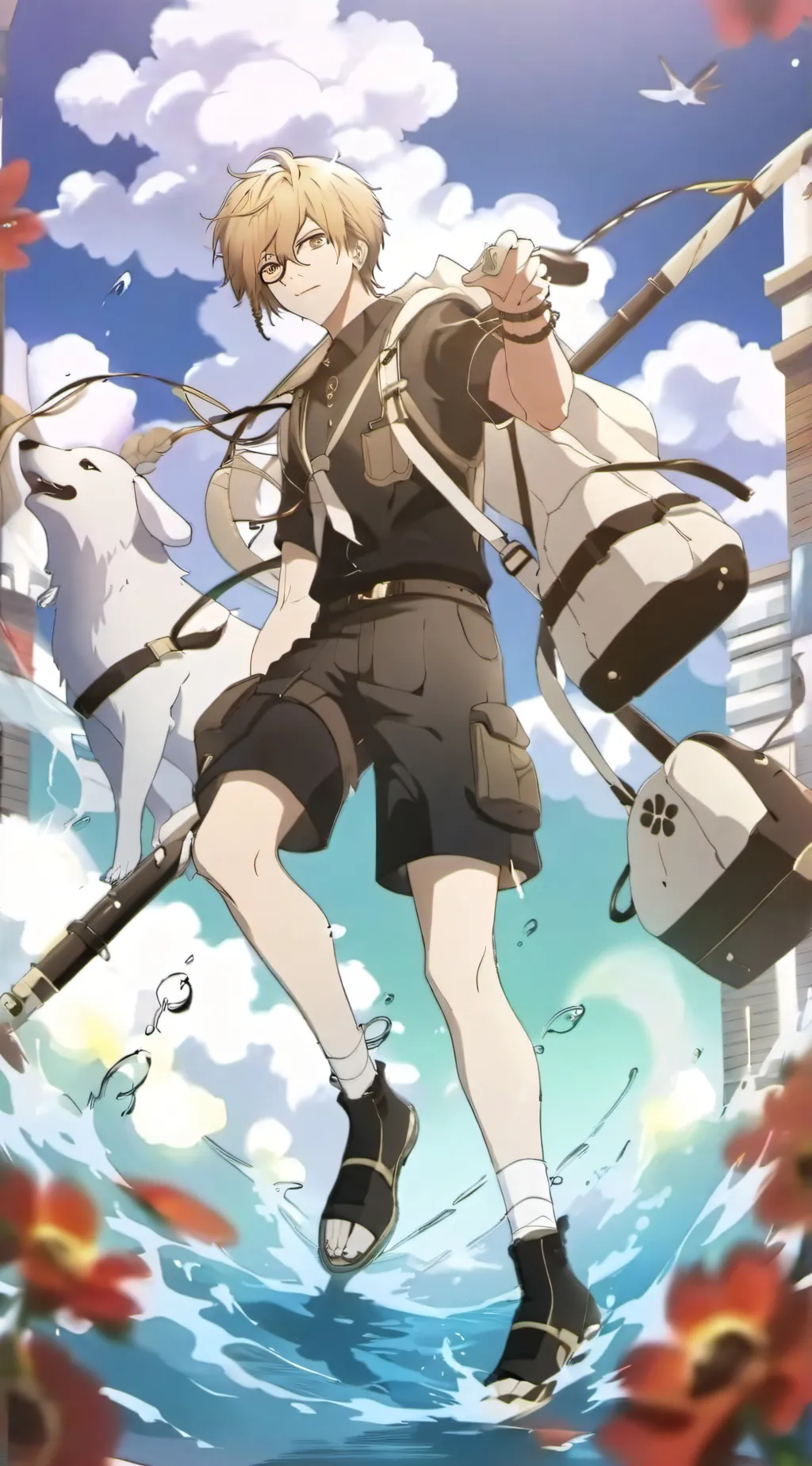 ai character: Fenix background