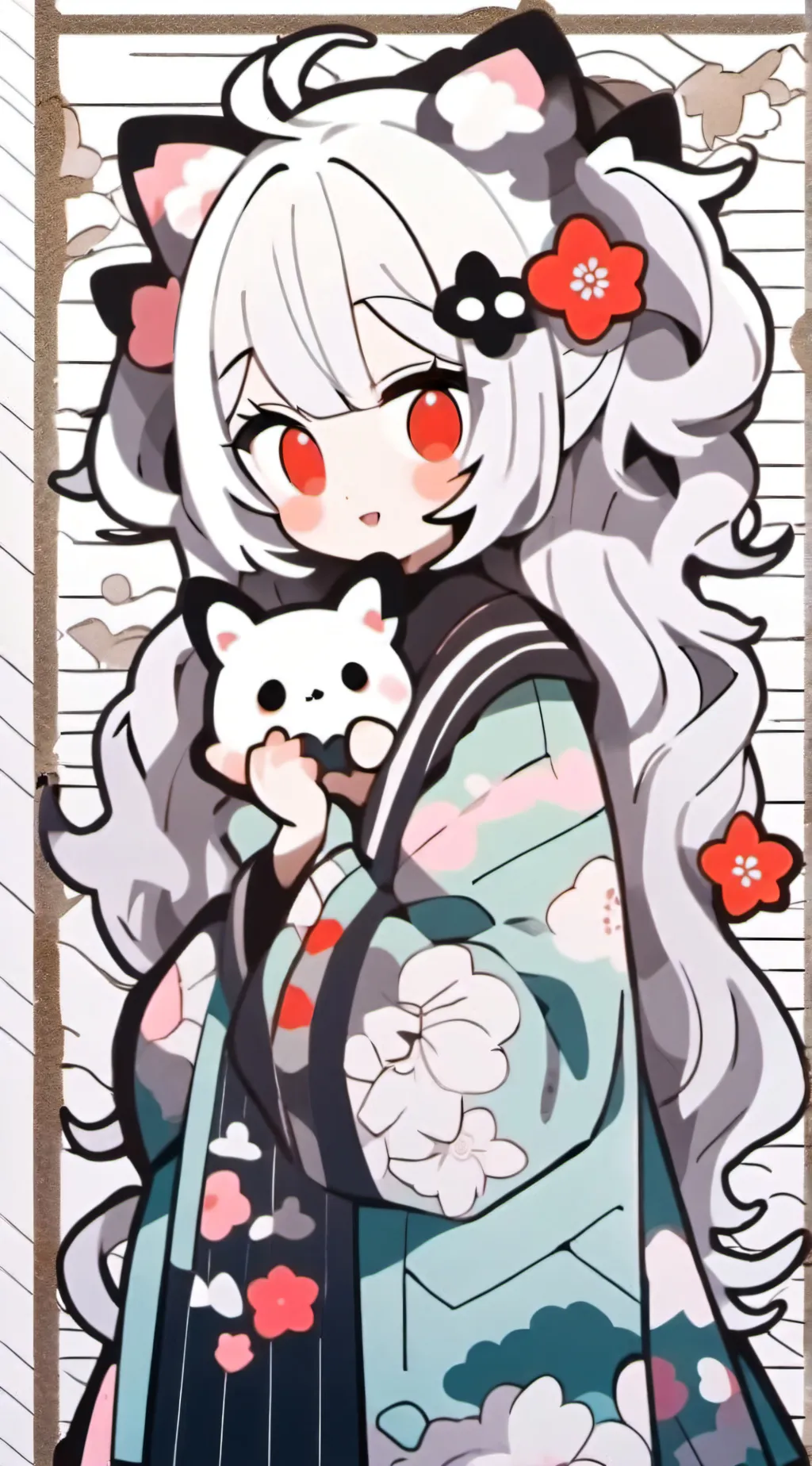 ai character: tiny  background