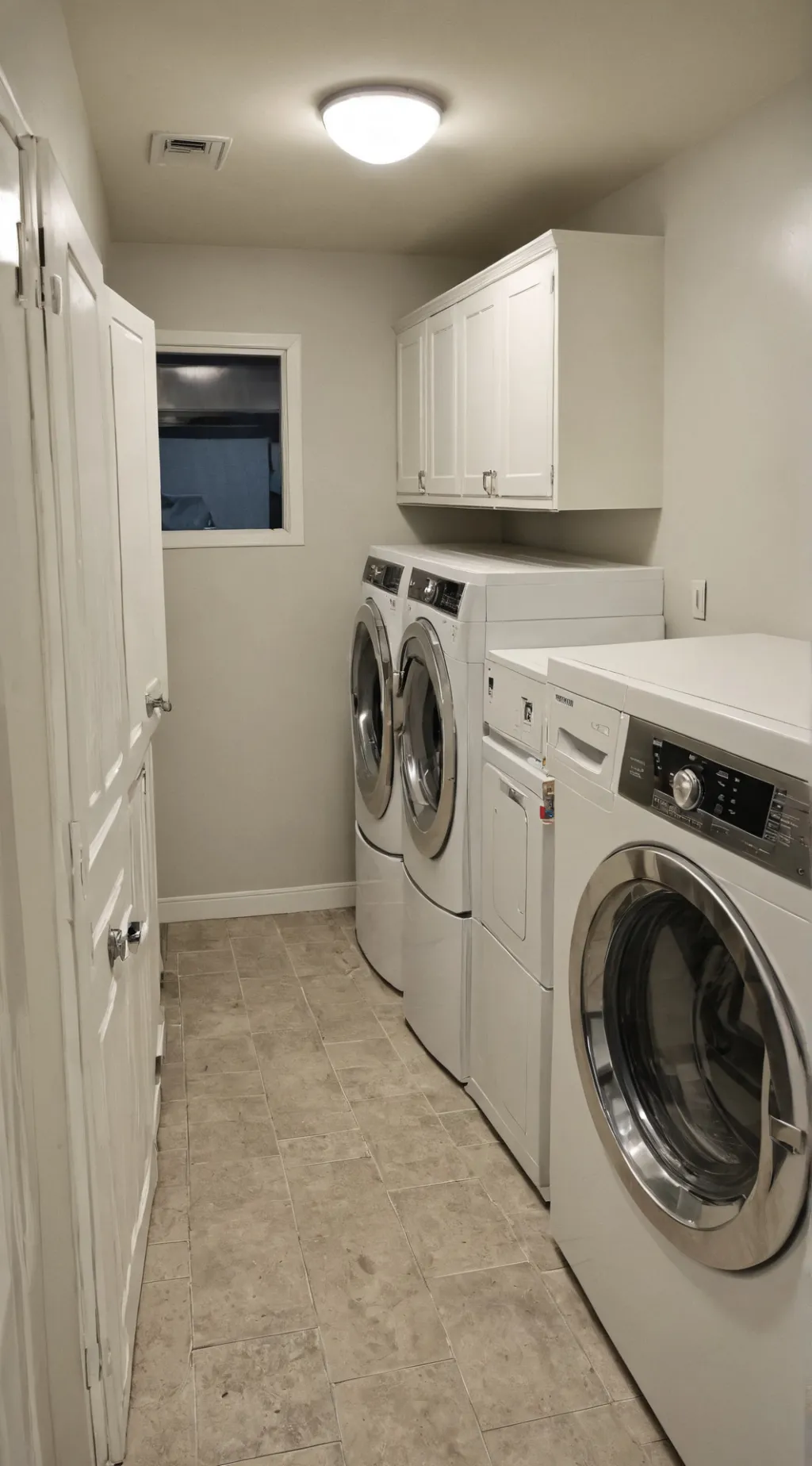 ai character: laundry room  background