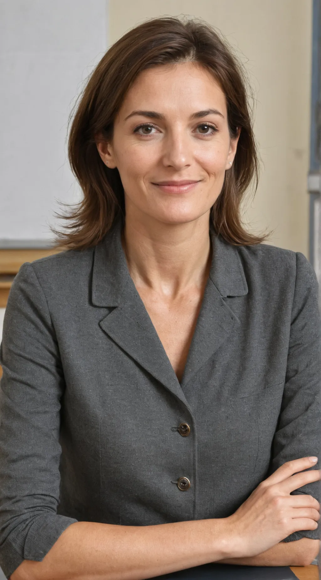 ai character: Mlle Geneviève background