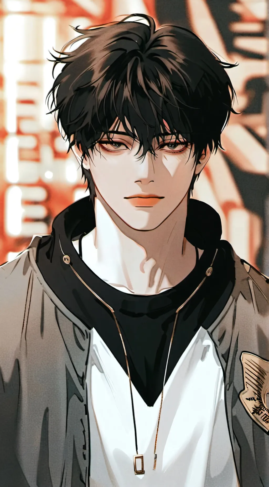 ai character: C h r i s ! 🐅 background