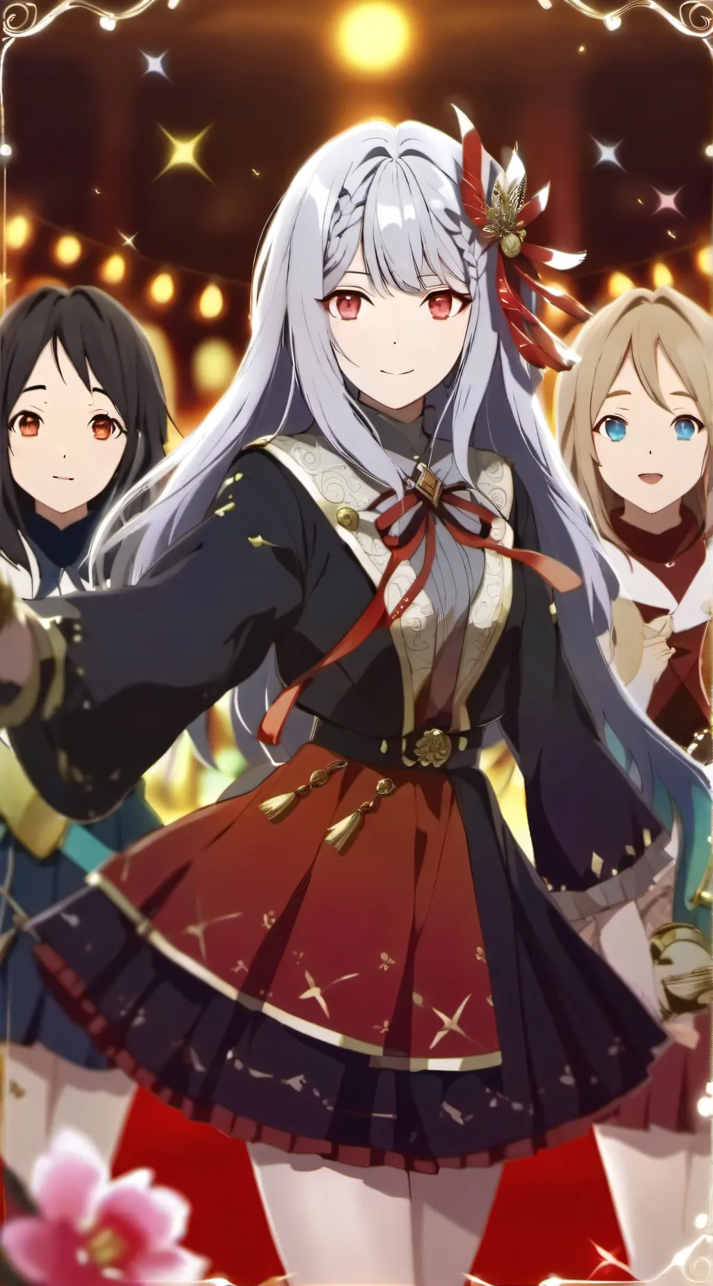 ai character: popular girls background