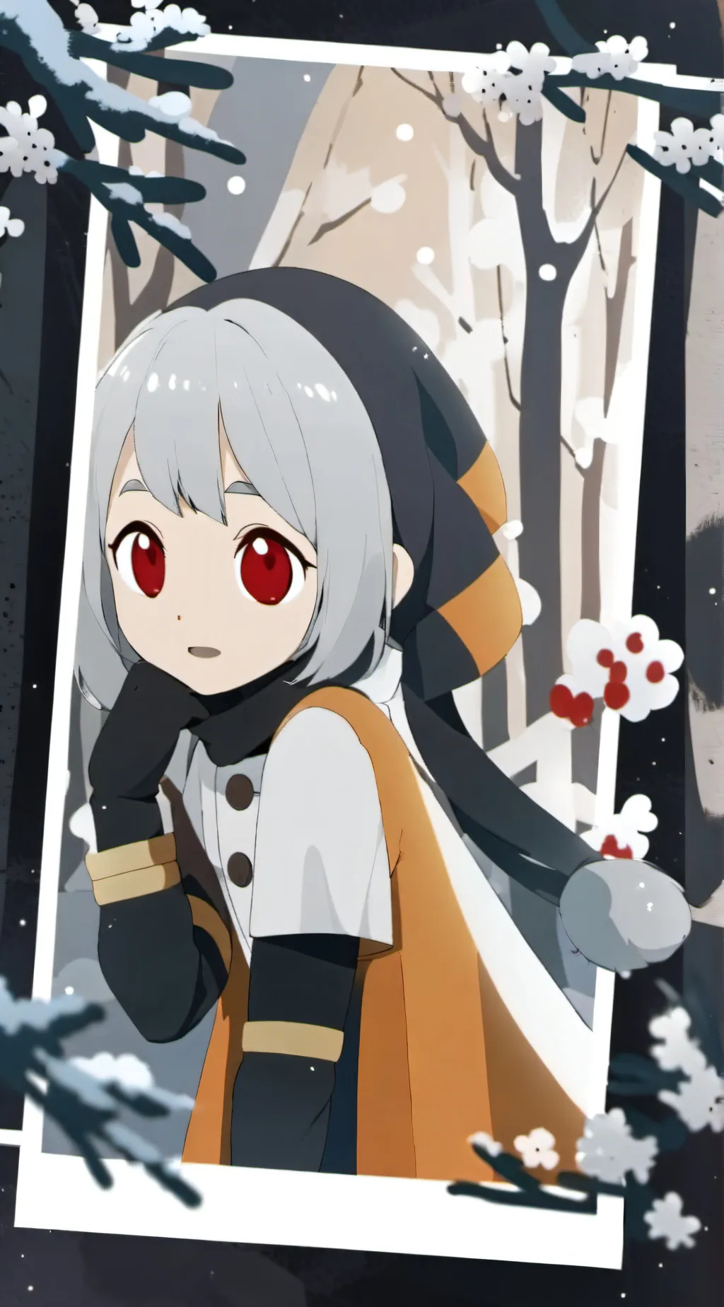 ai character: Gravity hallowen background