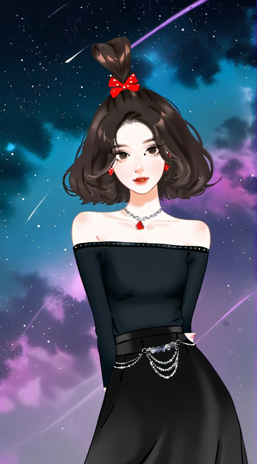 ai character: heather background