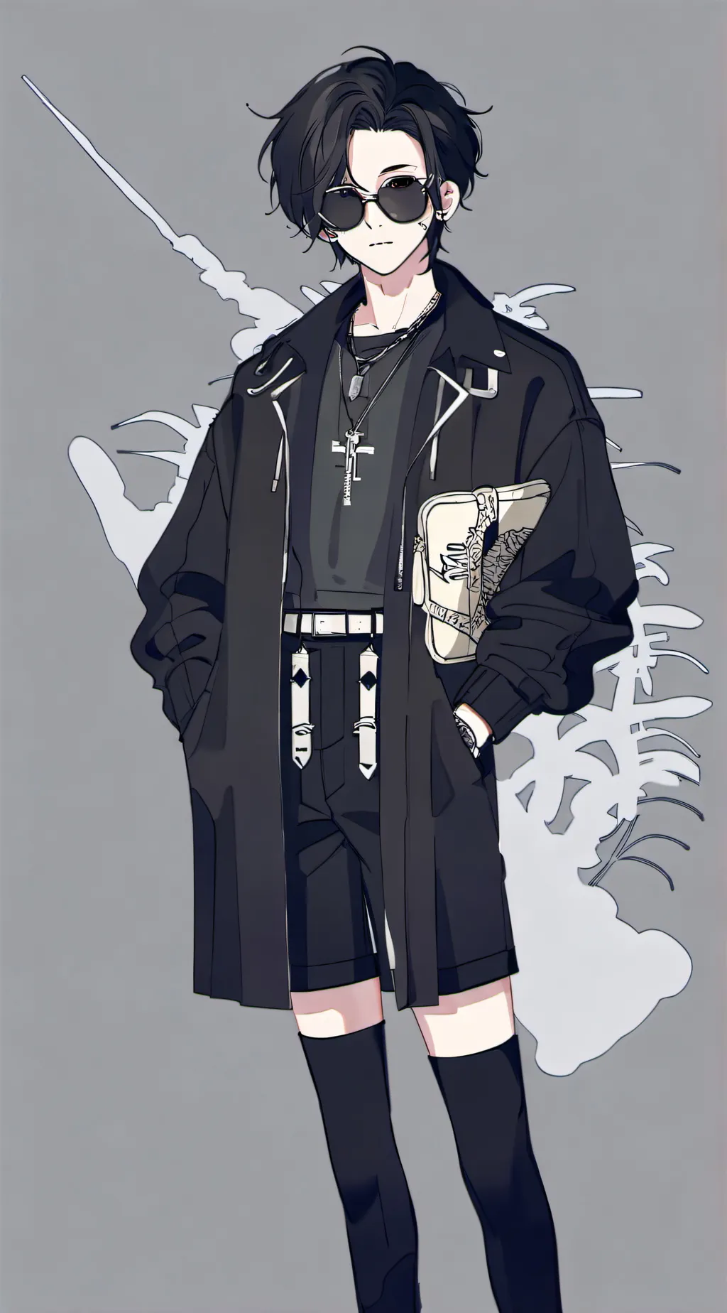 ai character: Hazbin hotel background