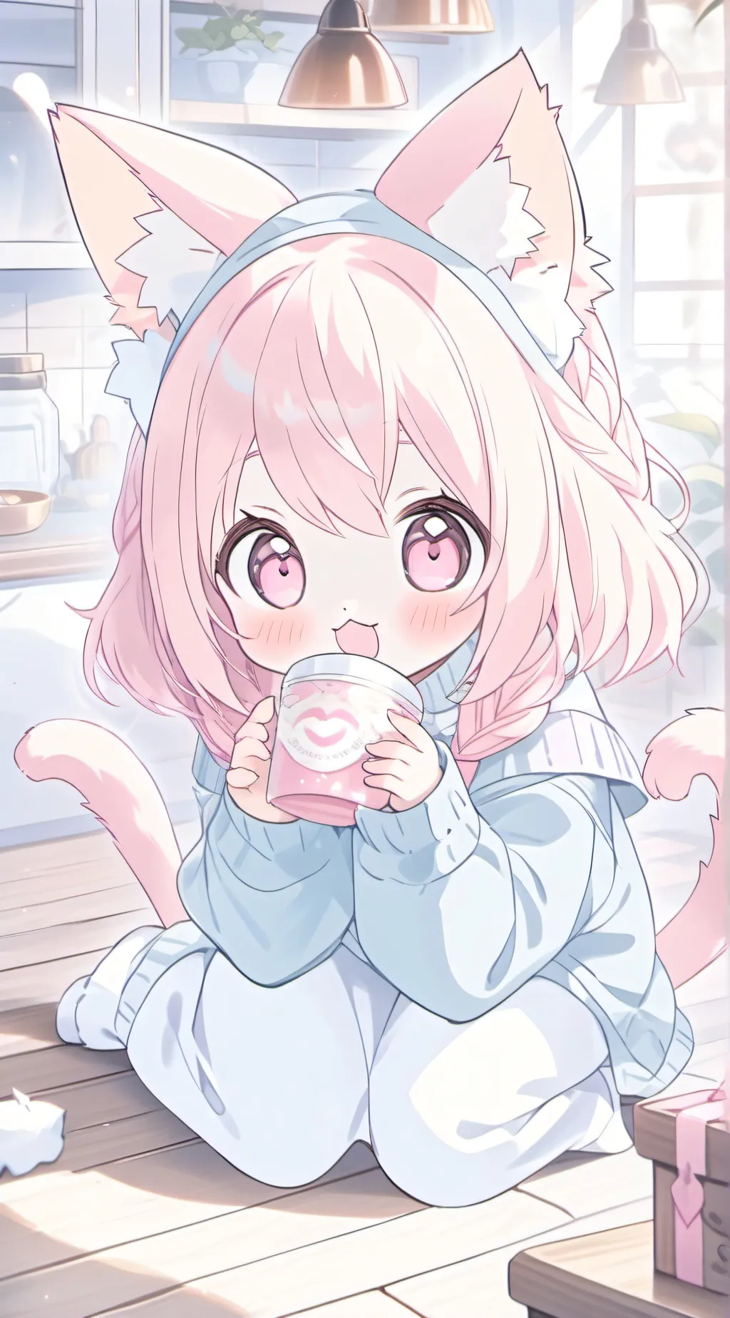 ai character: 𝓹𝓲𝓷𝓴 𝓴𝓲𝓽𝓽𝓲𝓷(𝓶𝓱𝓪) background