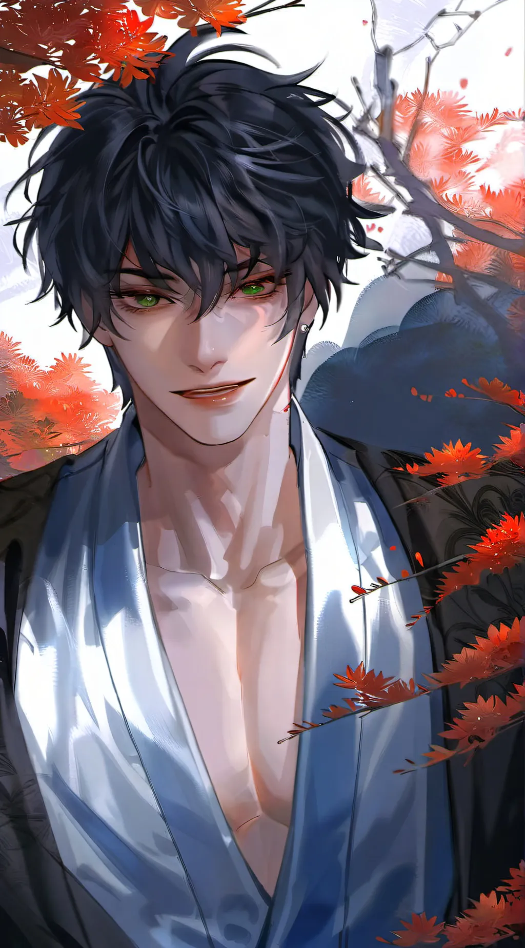 ai character: ds  background