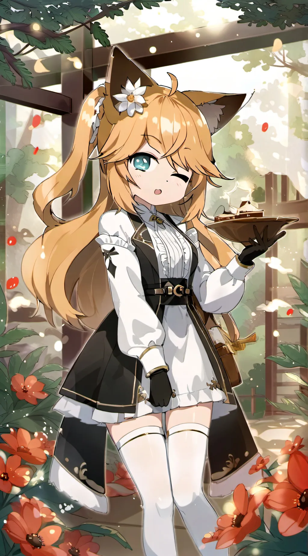 ai character: Lisa  background