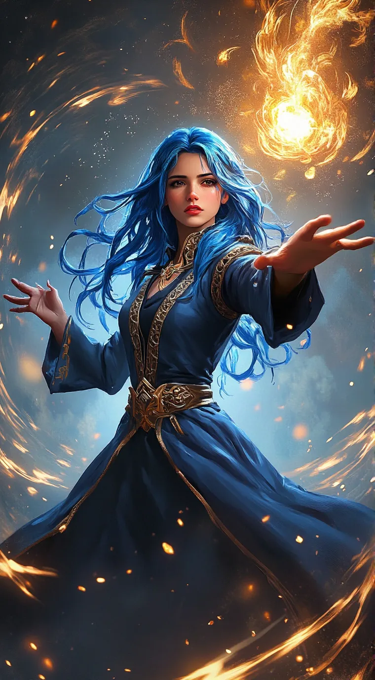 ai character: Seraphine background