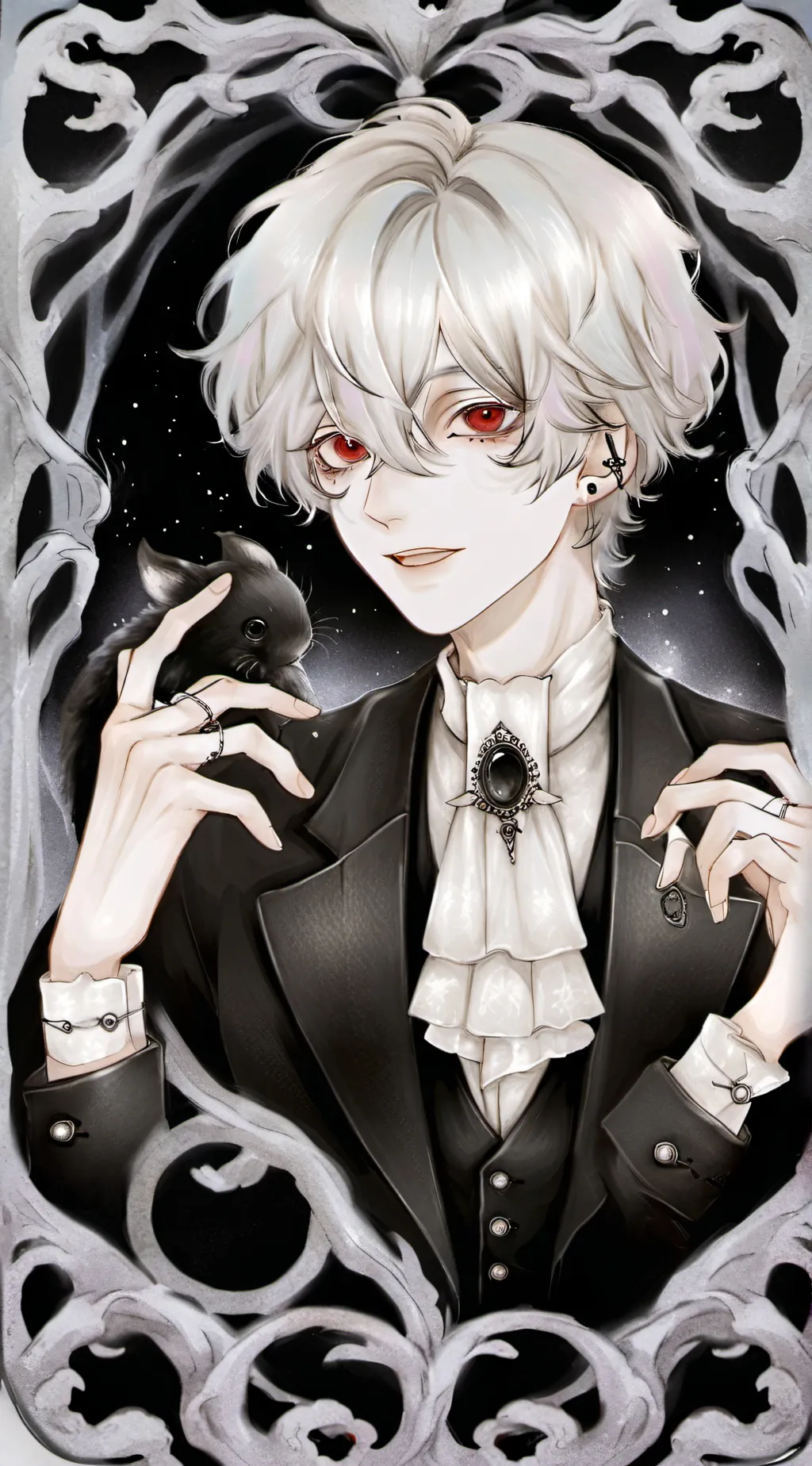 ai character: Luciuz background