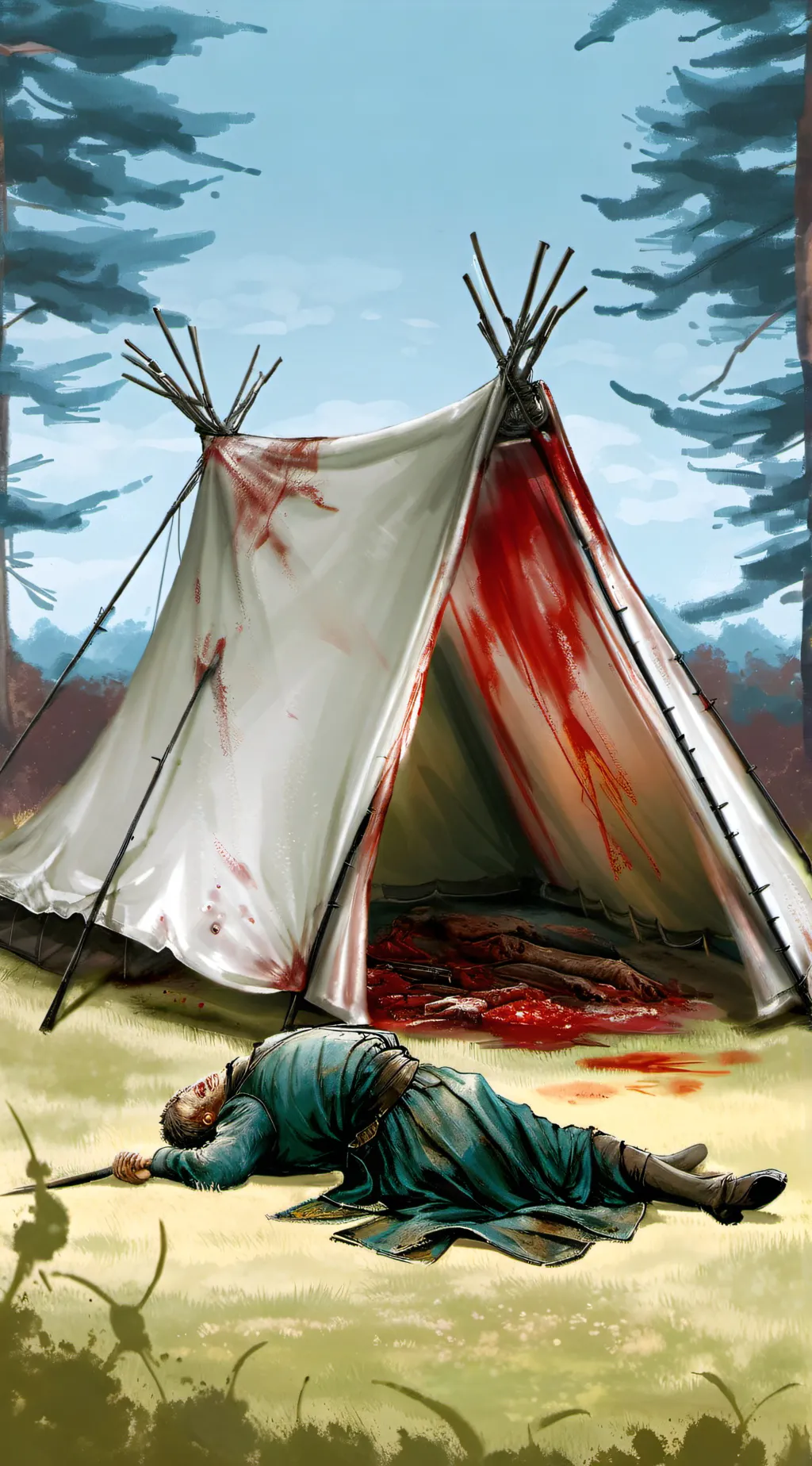 ai character: þə əl𐓙v tɛnt background