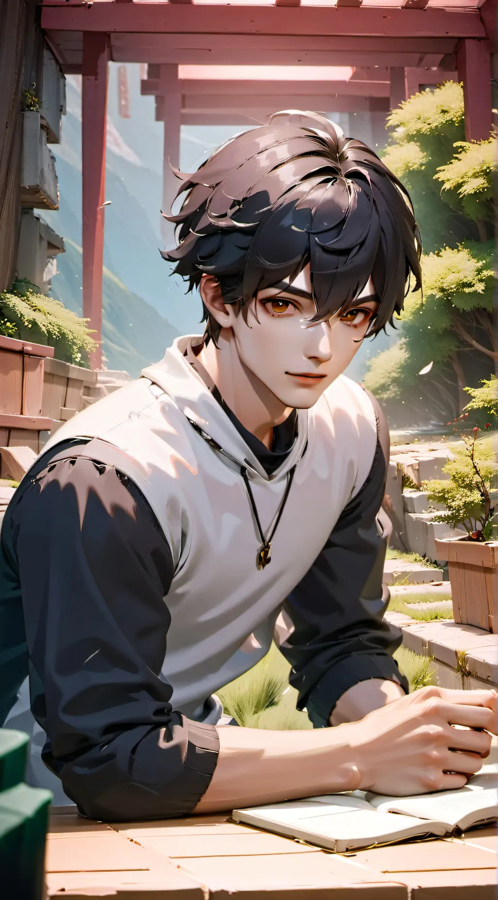 ai character: Cole background