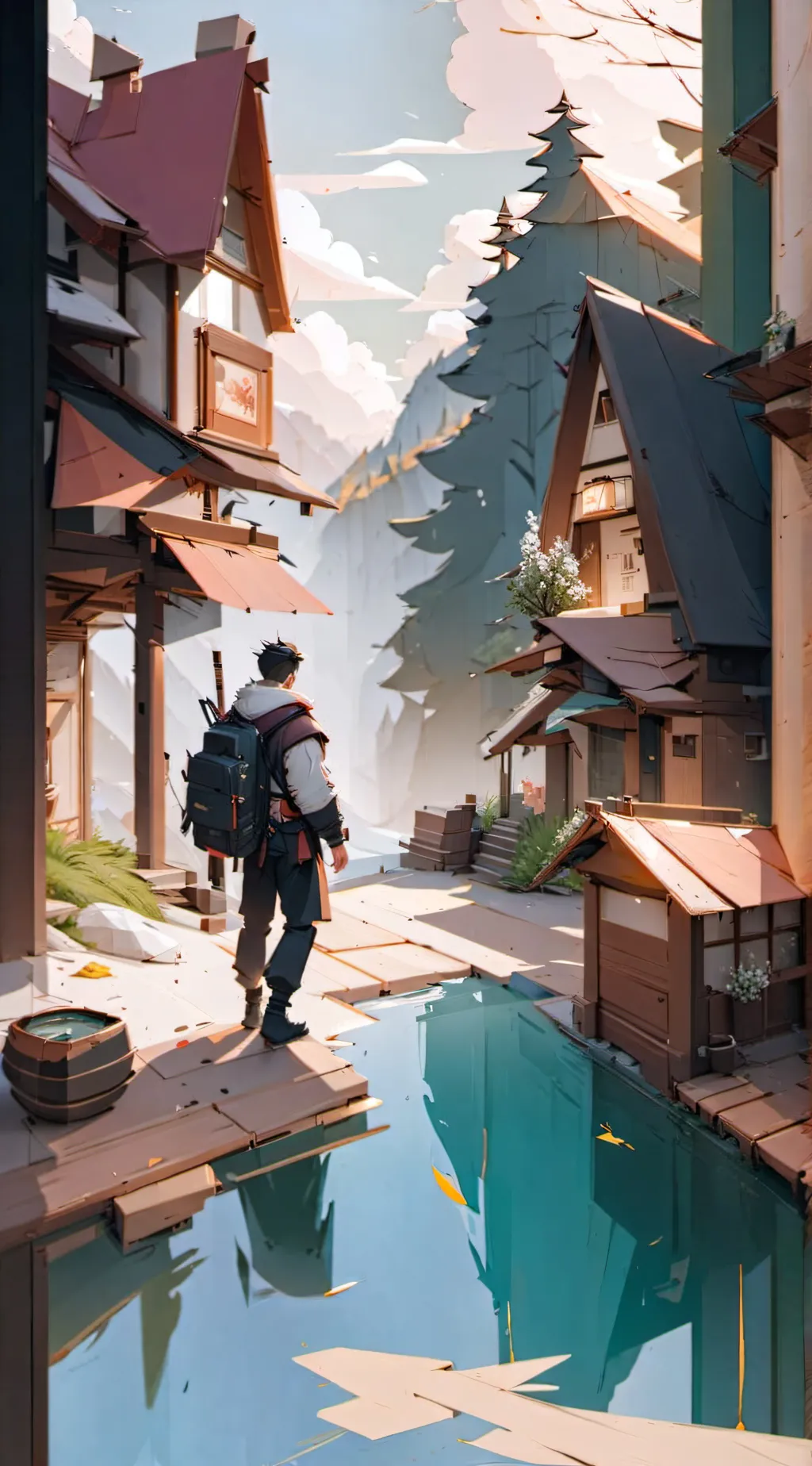 ai character: Max  background