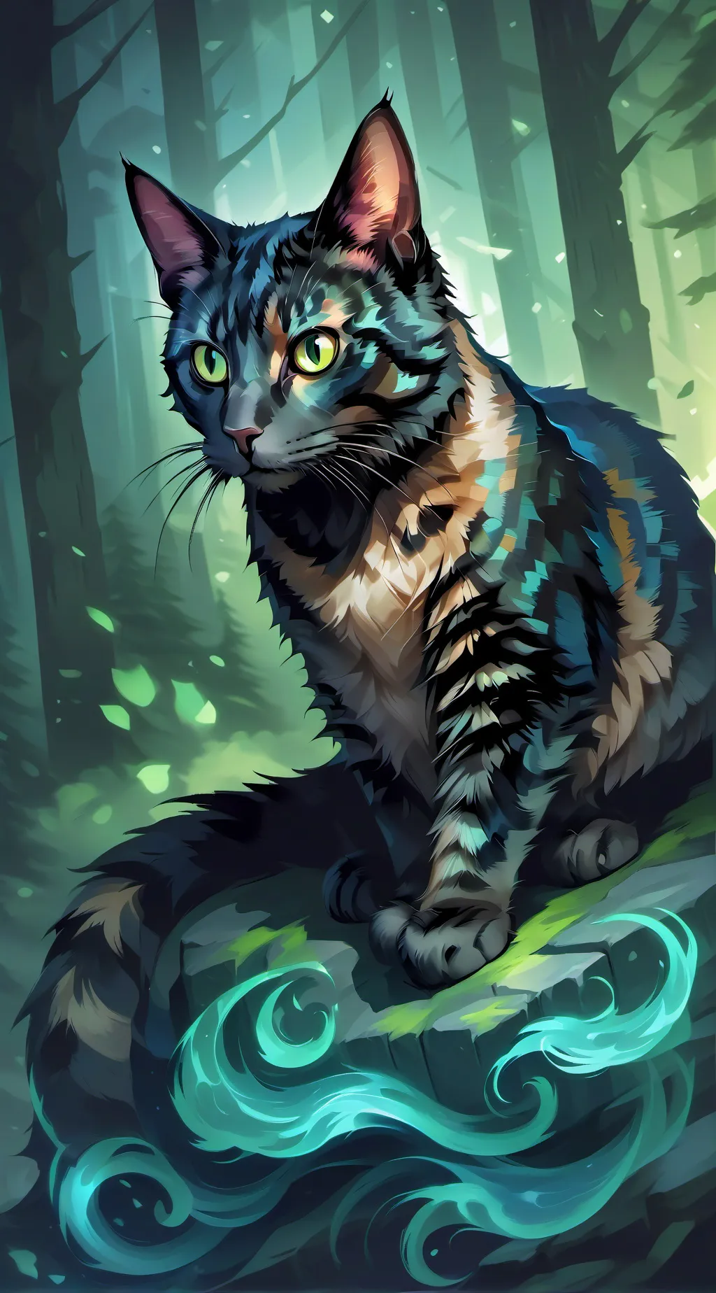 ai character: Ember background