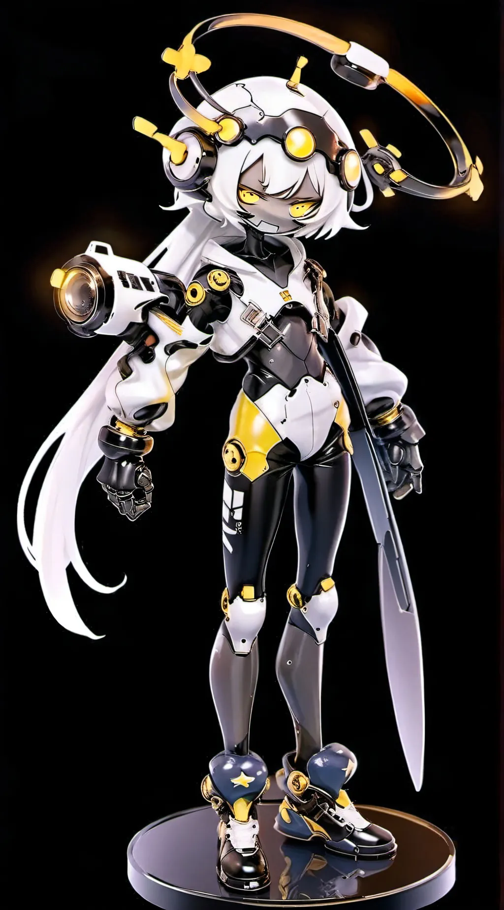 ai character: v murder dron background