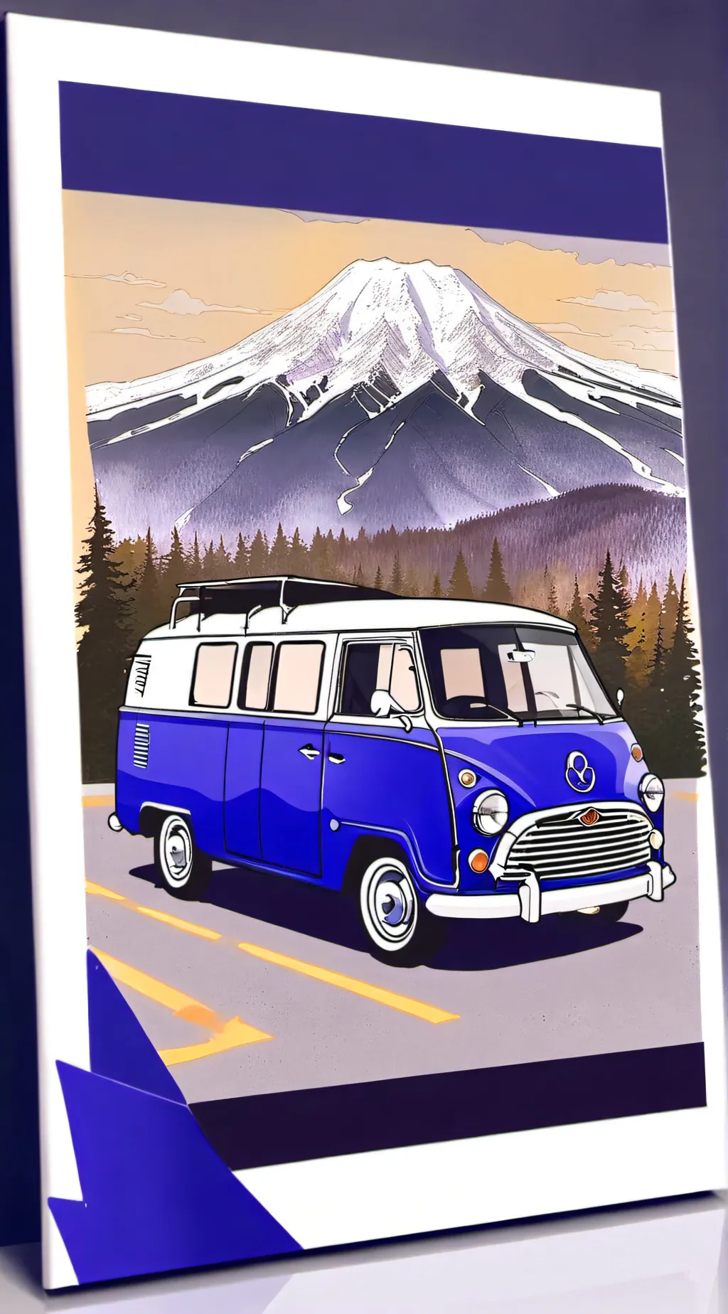 ai character: MHA field trip background