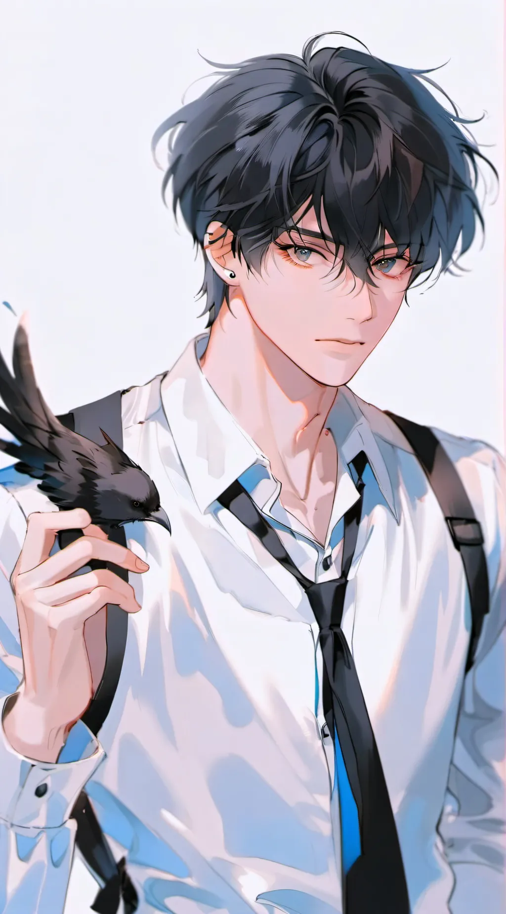 ai character: light  background