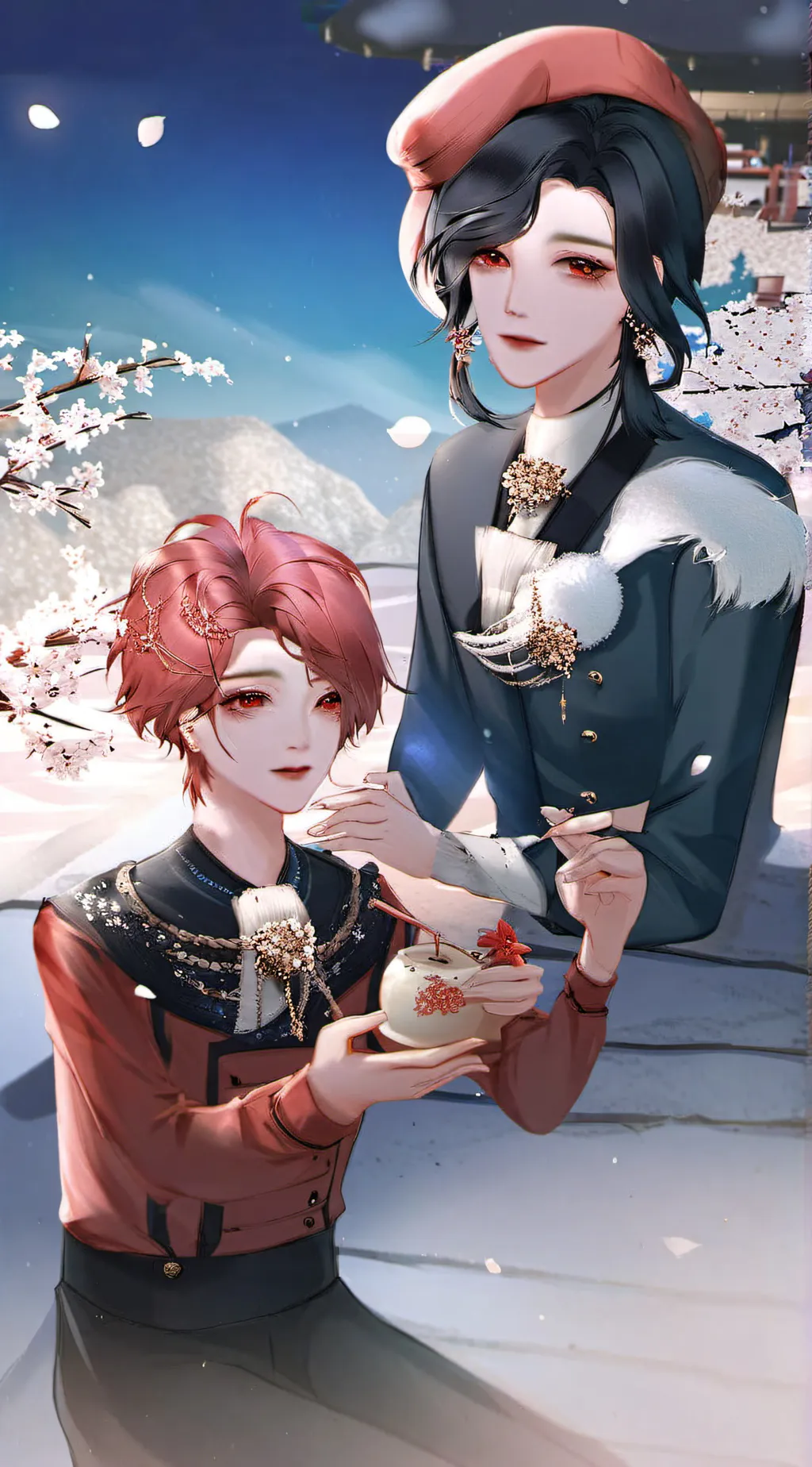 ai character: Bros weird  background