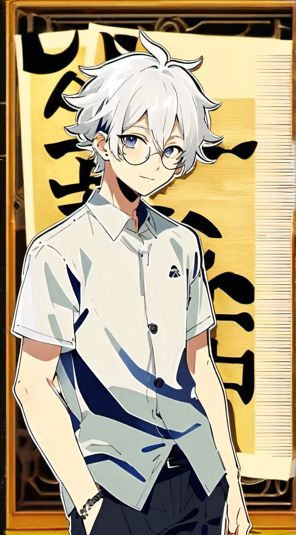 ai character: Gojo background