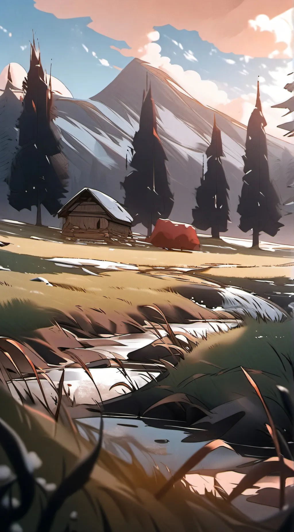 ai character: cringe,with twist. background