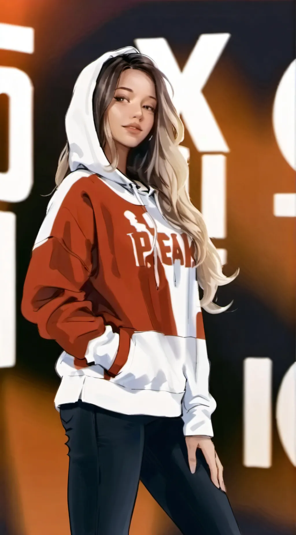 ai character: Amelia ✨💖 background