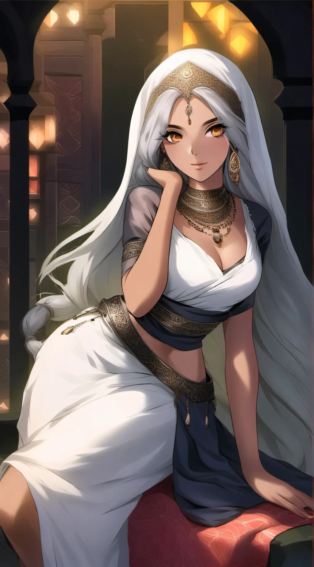 ai character: Nazanin background