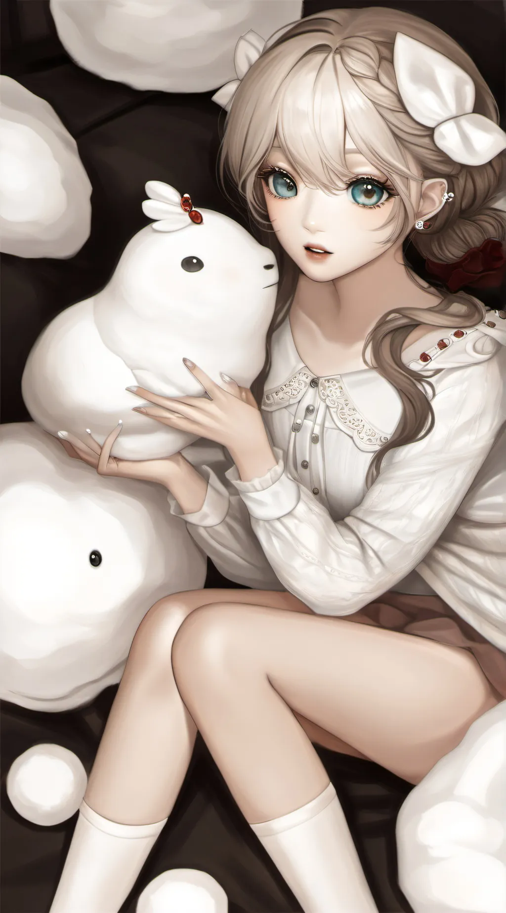 ai character: luna background