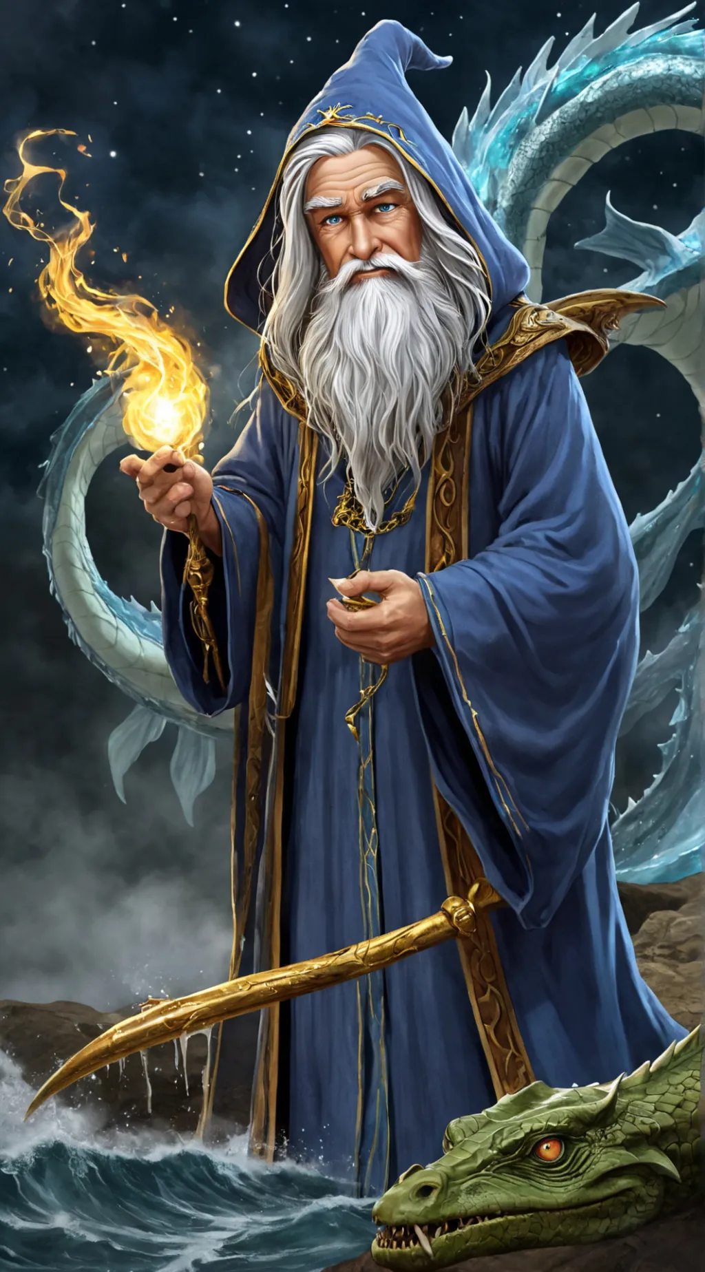 Talkie AI - Chat with Merlin The Wizard 