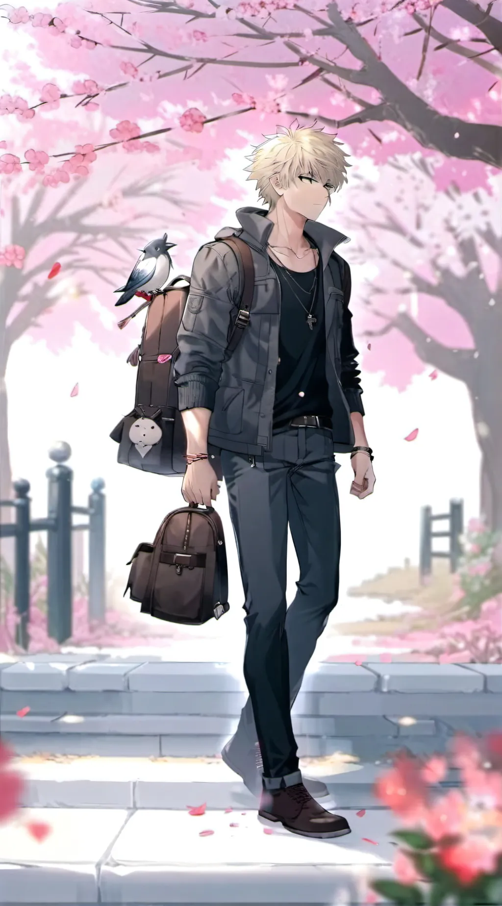 ai character: Bakugo background