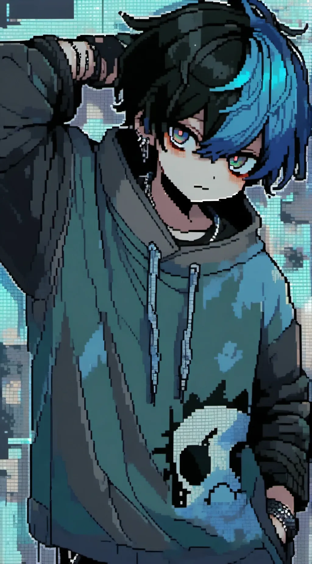 ai character: ☆nico☆ background