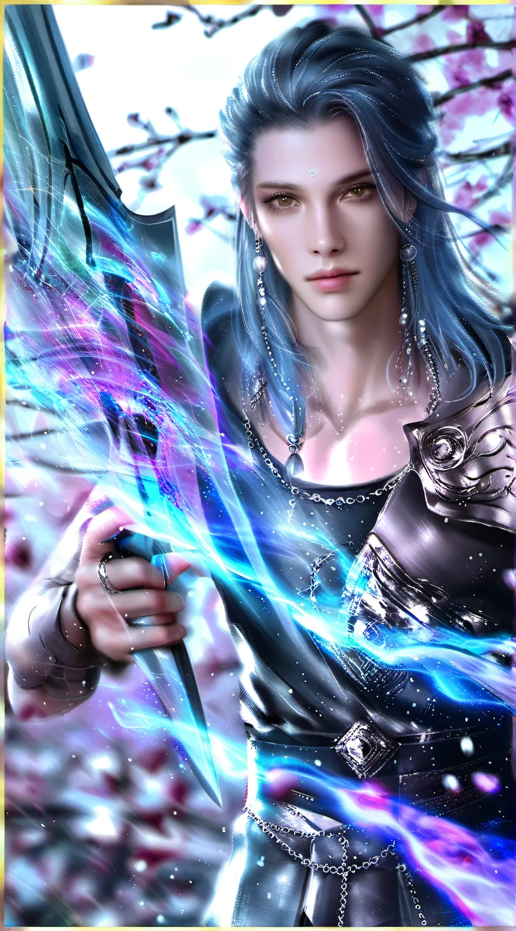 ai character: lavender  background