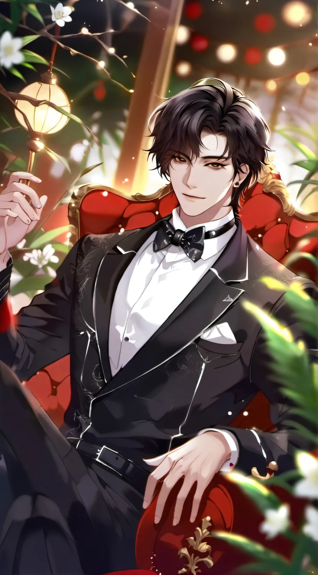 ai character: Damien background