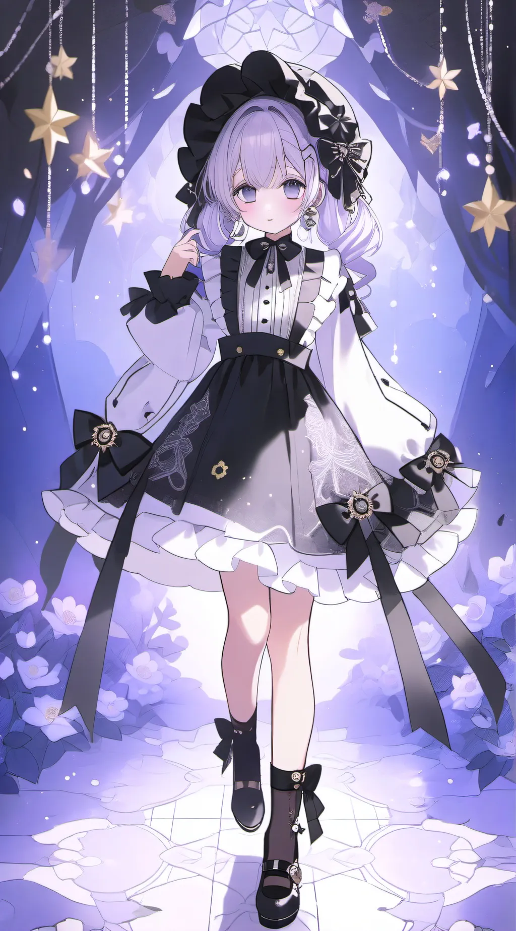 ai character: maple background